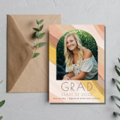 Retro Photo Class of 2023 High School Afstuderen