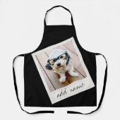 Retro Photo Lijst met een groot Afbeelding Schort (Voorkant)