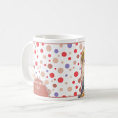 Retro Photo Red-Mok voor kinderen Koffiemok (Voorkant links)