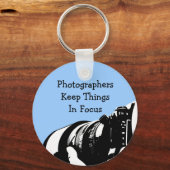 Retro Photographer Sleutelhanger Gifts (Voorkant)