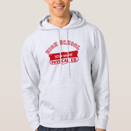 Retro Physical Ed Hoodie (Voorkant)