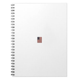 Retro Pi Amerikaanse Vlag Wiskunde Leraren T-shirt Notitieboek