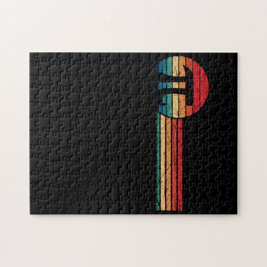 Retro  Pi Dag 3.14 Funny Wiskunde Nerd Gift Legpuzzel (Horizontaal)