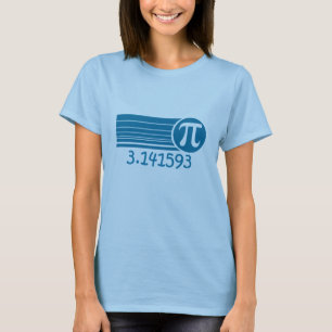 Retro Pi Symbool Pi Dag T-Shirt