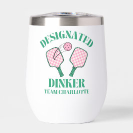 Retro Pickleball Aangewezen Dinker Verjaardag