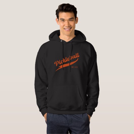 Retro Pickleball Custom Hoodie (Voorkant volledig)