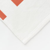  Retro Pickleball Fleece Deken (Hoek)