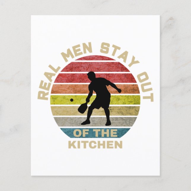  Retro Pickleball Funny (Voorkant)