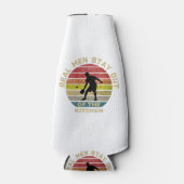  Retro Pickleball Funny Flesjeskoeler (Voorkant)