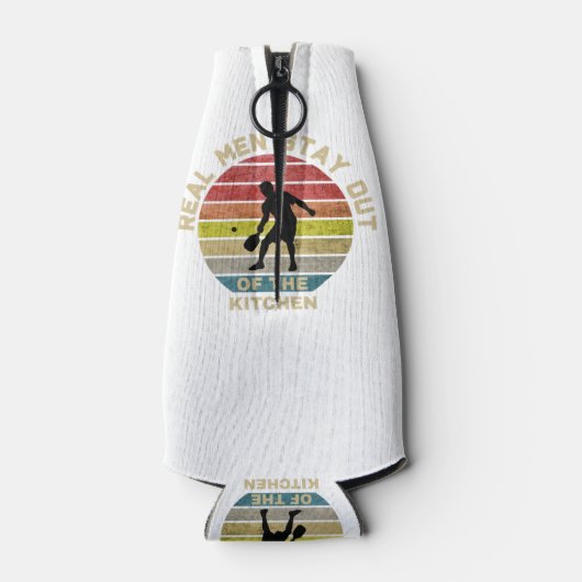  Retro Pickleball Funny Flesjeskoeler (Achterkant)