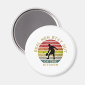  Retro Pickleball Funny Magneet (Voorkant / Achterkant)