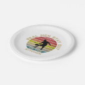  Retro Pickleball Funny Papieren Bordje (Gekanteld)