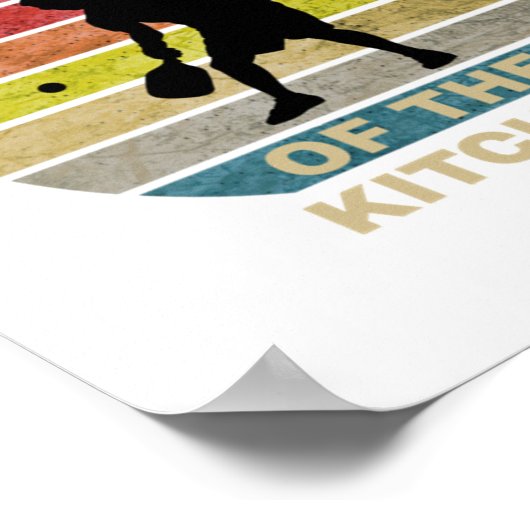  Retro Pickleball Funny Poster (Hoek)