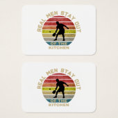  Retro Pickleball Funny Visitekaartje (Voorkant /achterkant)