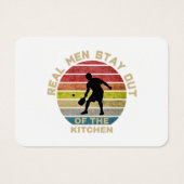  Retro Pickleball Funny Visitekaartje (Achterkant)