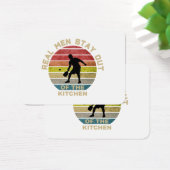  Retro Pickleball Funny Visitekaartje (Bureau)