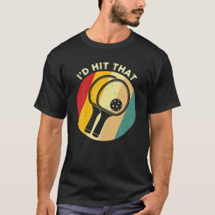 Retro Pickleball Grappig Ik Sla Dat Pickleball Lie T-shirt