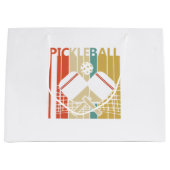  Retro Pickleball Groot Cadeauzakje (Voorkant)