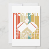  Retro Pickleball Kaart (Voorkant)