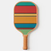 Retro pickleball paddle - personaliseren met naam (Achterkant)