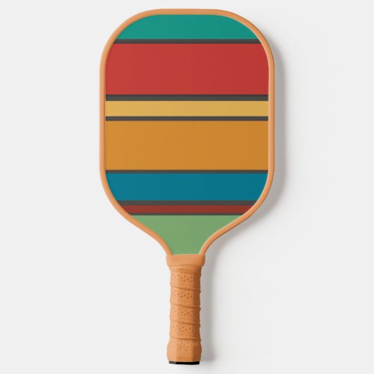 Retro pickleball paddle - personaliseren met naam (Achterkant)