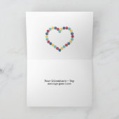 Retro pickleball Valentijns Kaart (Binnen)