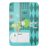 Retro Pie Bath Mat (Voorkant Verticaal)
