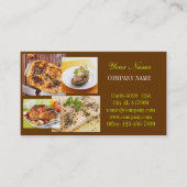 Retro Pie Chicdeli shop catering Visitekaartje (Voorkant)