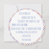 Retro Pie Party nodigt uit Kaart (Achterkant)