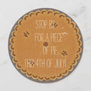 Retro Pie Party nodigt uit Kaart