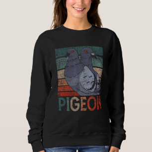 Retro Pigeon Animal Pigeon Breeder Bird Pigeon Trui