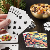 Retro Piloot Pin-up Pokerkaarten (Insitu)