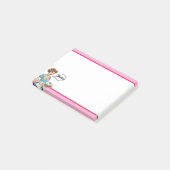 Retro Pin-up_Dagelijks Geserveerd Post-it® Notes (Schuin)