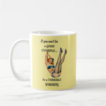 Retro Pin-up Girl Funny Coffee Cup Mok 1940