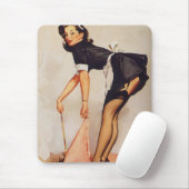  Retro Pin Up Girl Muismat (Met muis)