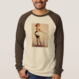  Retro Pin Up Girl T-shirt