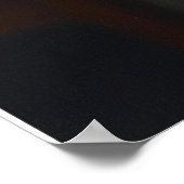 Retro Pin-up Girl with Cowboy hat Poster (Hoek)