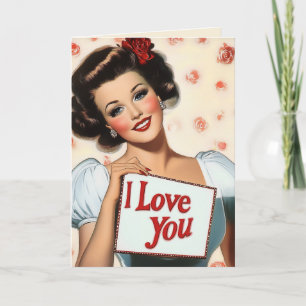 Retro Pin-Up Love