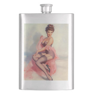 Retro Pin-up Meisje Flacon