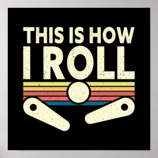 Retro Pinball Art Poster #16