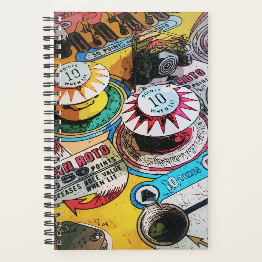 Retro Pinball Planner (Voorkant)