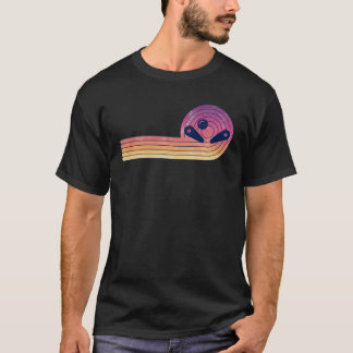 Retro Pinball Speler  Look Design T-shirt
