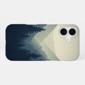 Retro Pine Valley iPhone 16 Hoesje (Achterkant horizontaal)