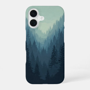 Retro Pine Valley iPhone 16 Hoesje
