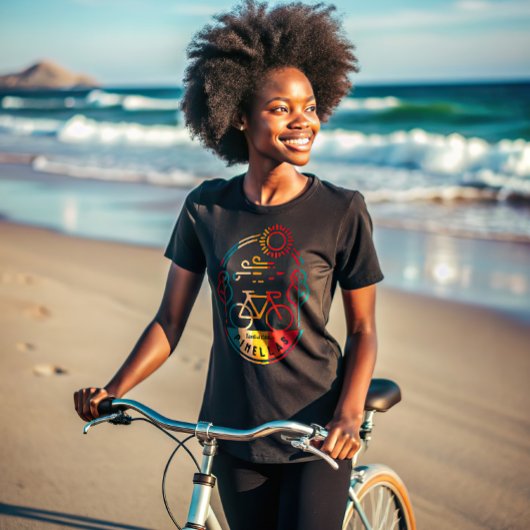 Retro Pinellas fietspad T-shirt