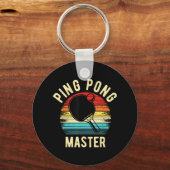 Retro PingPong Sleutelhanger (Voorkant)