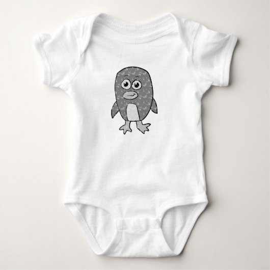 Retro Pinguïn Romper (Voorkant)