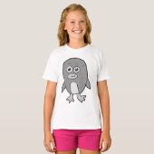 Retro Pinguïn T-shirt (Voorkant volledig)