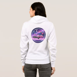 Retro Pink Cadillac Dream Hoodie 💖🚗