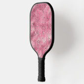 Retro Pink Disco Mirror | Monogram Pickleball Paddle (Links)